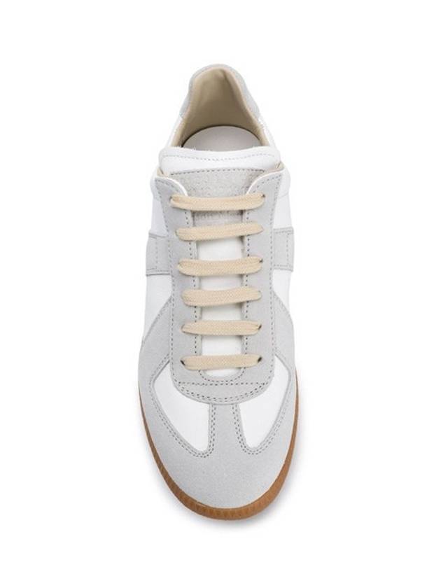 Replica Calfskin Low Top Sneakers White - MAISON MARGIELA - BALAAN 3