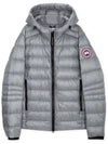 Crofton Hooded Down Padded Jacket Grey - CANADA GOOSE - BALAAN 2