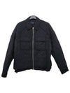 Nylon Quilted Zip-Up Jacket Black - JUUN.J - BALAAN 3