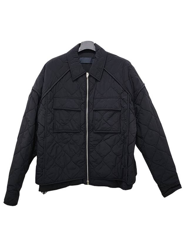 Nylon Quilted Padded Jacket Black - JUUN.J - BALAAN 3