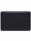 Intrecciato Flap Card Wallet Black - BOTTEGA VENETA - BALAAN 4