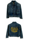 HM26JK008 IND Storm Cowboy Denim Type 1949 Jacket Indigo Men's Jacket TJ - HUMAN MADE - BALAAN 4