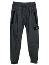 Kids Waffen Patch Fertig Banding Pants 6 8 Black 801630201 V0029 - STONE ISLAND - BALAAN 2