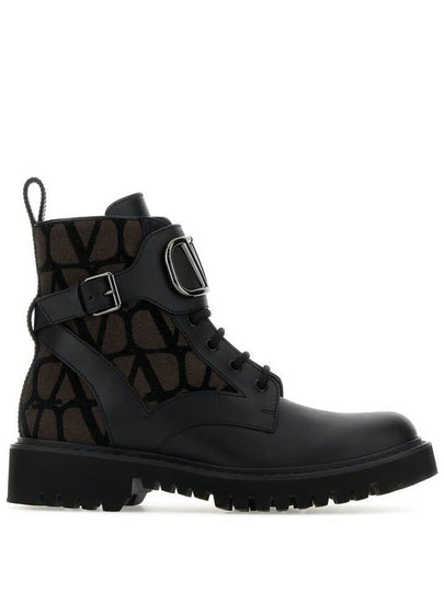 23 fw V logo signature combat boots 3W2S0Q03HQZU02 B0020567586 - VALENTINO - BALAAN 2