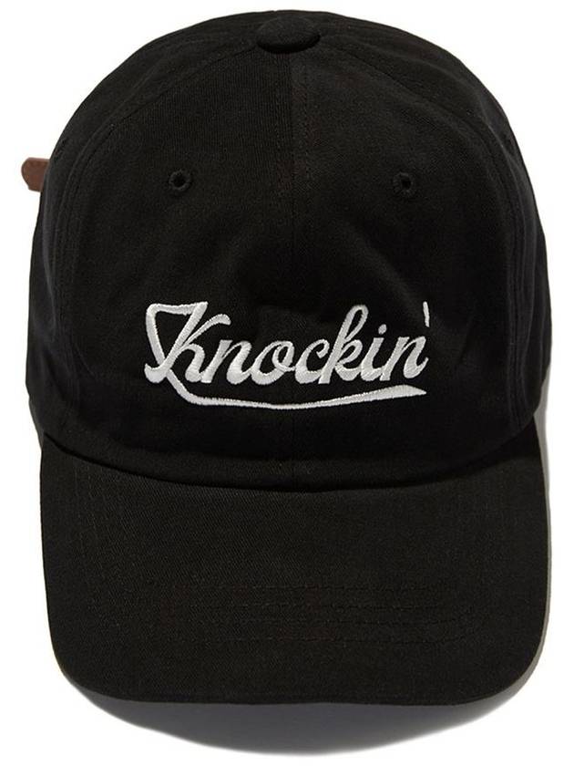 Knocking Logo Ball Cap Black - OGARP - BALAAN 2