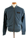 Men's Cotton Zip-Up Jacket Blue - DSQUARED2 - BALAAN 3