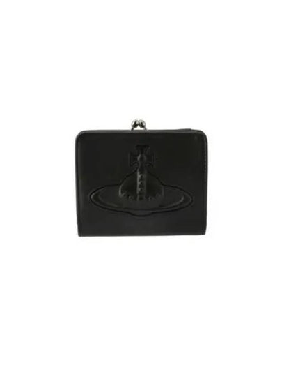 Frame Pocket Half Wallet Black - VIVIENNE WESTWOOD - BALAAN 2