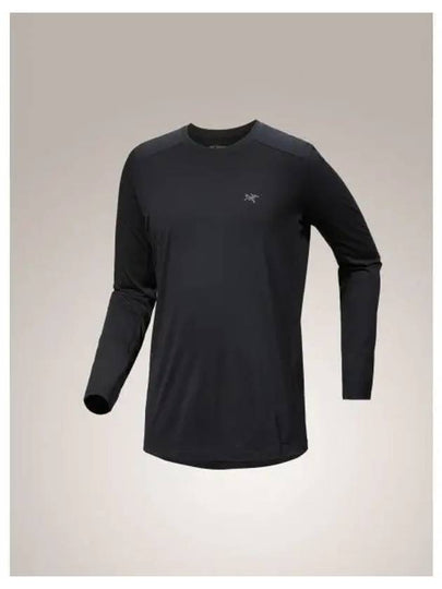 Ionia Merino Wool Long Sleeve T-Shirt Black - ARC'TERYX - BALAAN 2