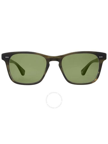 Garrett Leight TORREY SUN Green Square Sunglasses 2148 DGFR/GRN 51 - GARRETT LEIGHT - BALAAN 1