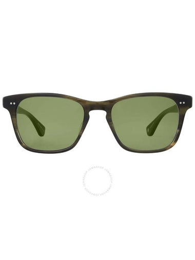 Garrett Leight TORREY SUN Green Square Sunglasses 2148 DGFR/GRN 51 - GARRETT LEIGHT - BALAAN 1