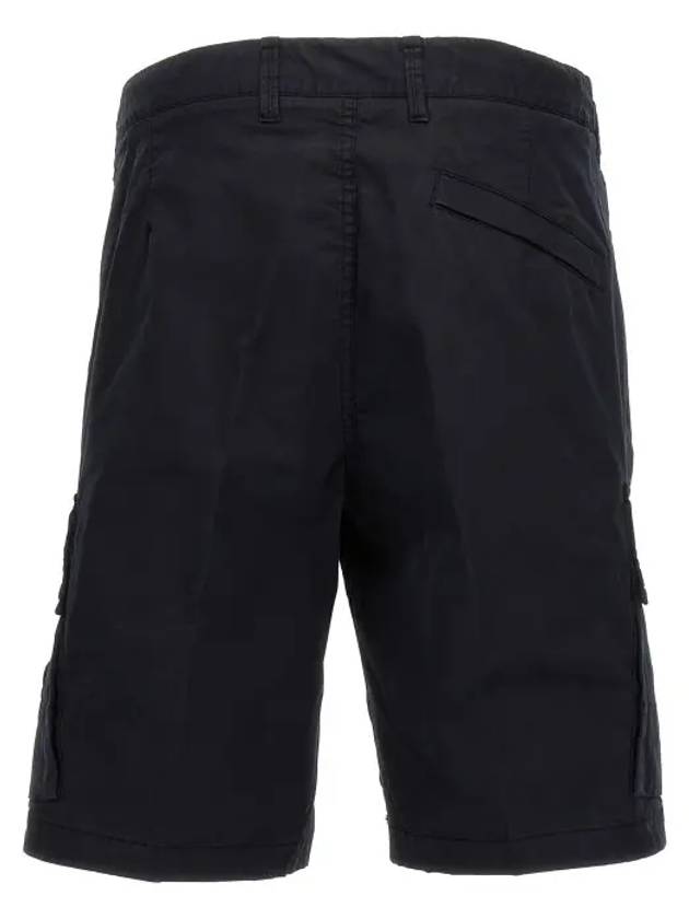 Wappen Cargo Bermuda Shorts Navy - STONE ISLAND - BALAAN 5