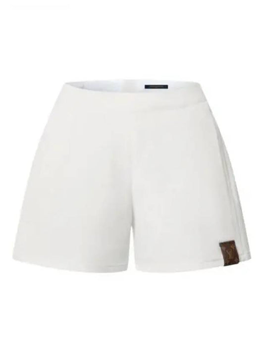 Darted denim mini shorts 1AGEBD - LOUIS VUITTON - BALAAN 1