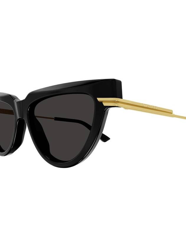 Sunglasses BV1265S 001 BLACK - BOTTEGA VENETA - BALAAN 4