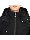 Ballistic Hooded Down Bomber Padding Black - MOOSE KNUCKLES - BALAAN 9