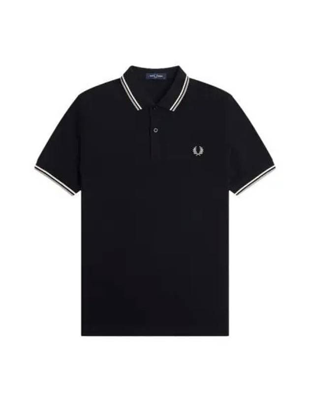 Fred Perry Twin Tip Shirt Black - FRED PERRY - BALAAN 1