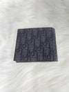 Wallet Black  Oblique Jacquard - DIOR - BALAAN 5