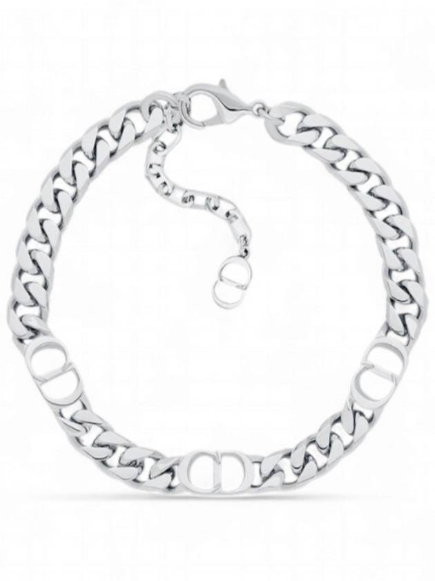 Icon Slim Chain Bracelet Silver - DIOR - BALAAN 8