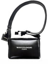 Square Leather Mini Cross Bag Black - WOOYOUNGMI - BALAAN 2