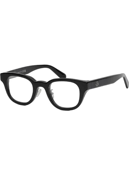 Eyewear Logo Square Eyeglasses Black - MONCLER - BALAAN 1