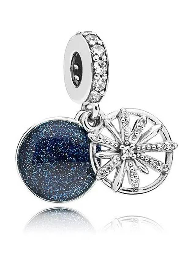 Dazzling Wishes Dangle Bracelet Charm Silver - PANDORA - BALAAN 2