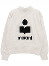 Moby Logo Print Sweatshirt Ecru - ISABEL MARANT - BALAAN 2