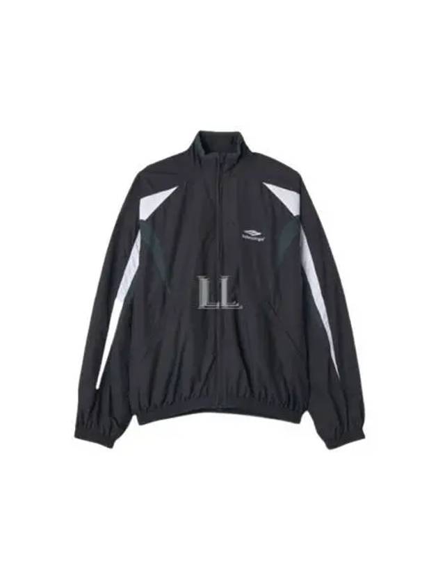 3B Sports Icon Track Jacket Black - BALENCIAGA - BALAAN 2