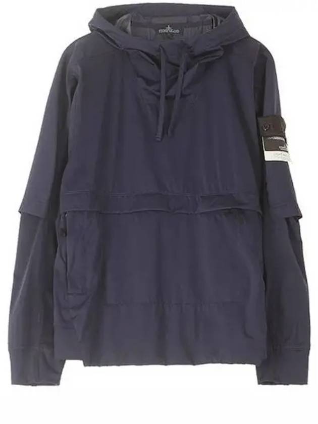 721940504 V0020 Shadow Project Wappen Hooded Jacket Navy Men s TTA 271809 - STONE ISLAND - BALAAN 1