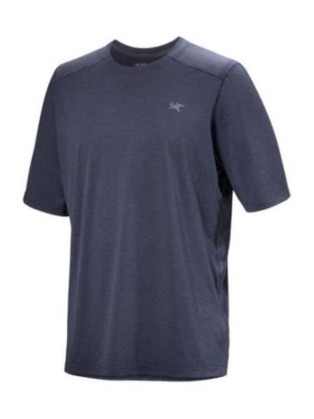 Short Sleeve T Shirt ATOSMX7664 BHA Free BLACK SAPPHIRE HEATHER - ARC'TERYX - BALAAN 1