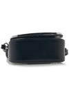 1DR Round Logo Leather Mini Shoulder Bag Black - DIESEL - BALAAN 6