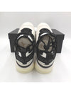 Logo Mixed Fibers Suede Low Top Sneakers White - CHANEL - BALAAN 5