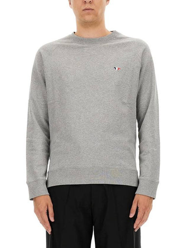 FOX TRICOLOR PATCH SWEATSHIRT - MAISON KITSUNE - BALAAN 1