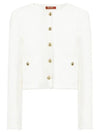 Women's Gavino Cotton Jacket White - MAX MARA - BALAAN 3