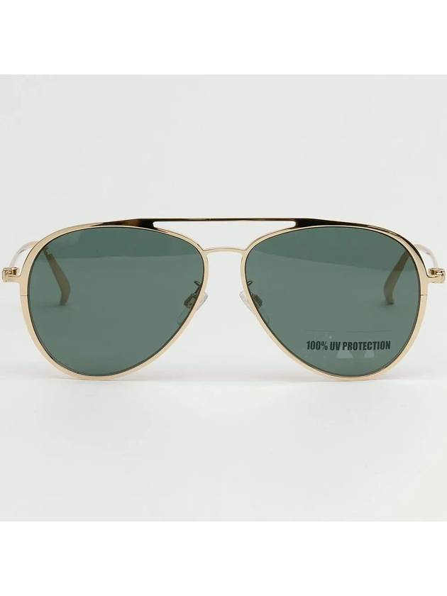 Eyewear Pilot Gold Metal Sunglaases Green - BALLY - BALAAN 4