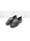 CC logo quilted turnlock black gold loafers size 36 G36646 - CHANEL - BALAAN 1