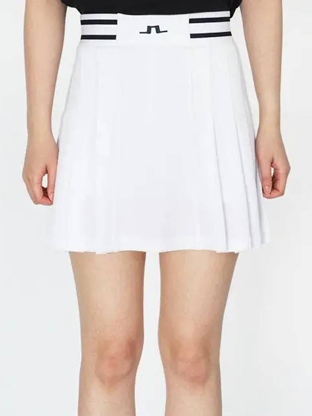 Women's Harlow Skirt White - J.LINDEBERG - BALAAN 2