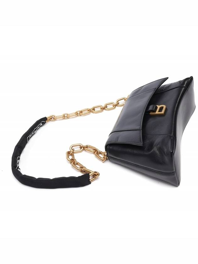 Downtown Small Shoulder Bag With Chain Black - BALENCIAGA - BALAAN 6