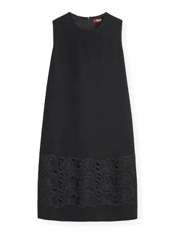 Women's Editore Sleeveless Short Dress Black - MAX MARA - BALAAN 1