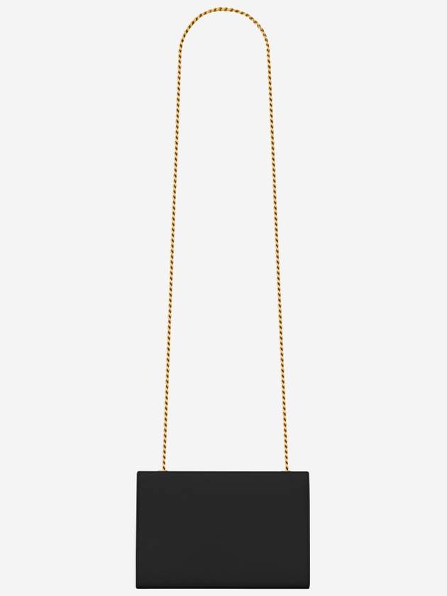 Kate Monogram Small Cross Bag Black - SAINT LAURENT - BALAAN 5