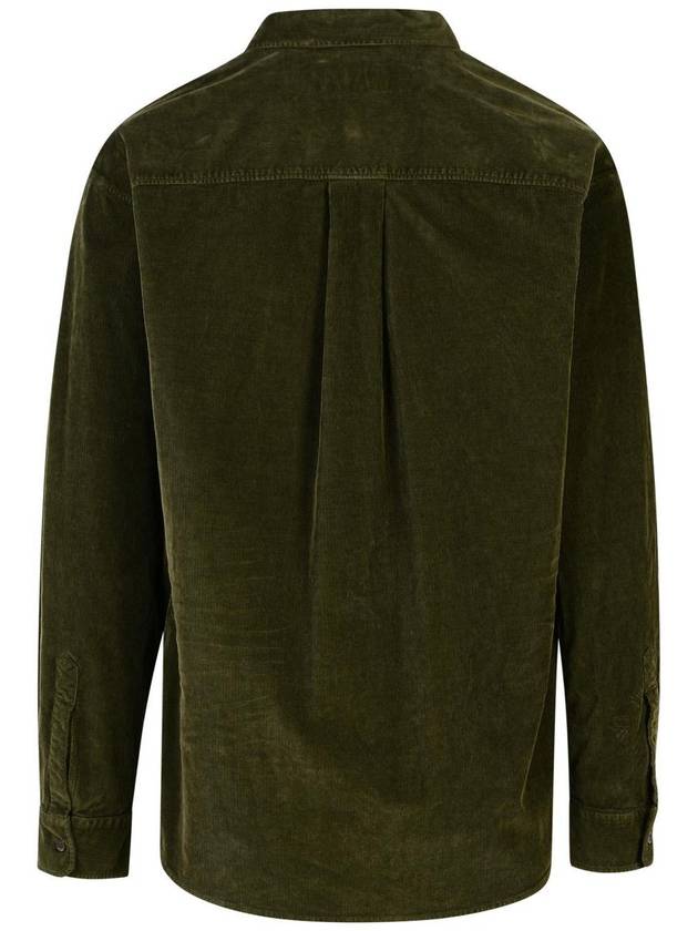 Long Sleeve Shirt S74DM0874 S54097 728 FIR GREEN - DSQUARED2 - BALAAN 4