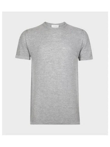 2Singular knit t shirt bachet gray - JOHN SMEDLEY - BALAAN 1