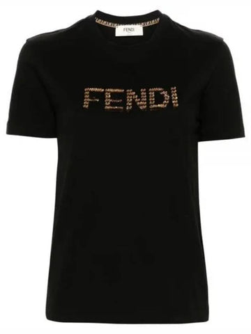 Cotton T Shirts FS725 4AS8G F0GME - FENDI - BALAAN 1