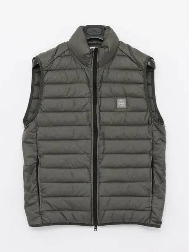 Chamber R Nylon Down Vest Musk Green - STONE ISLAND - BALAAN 2