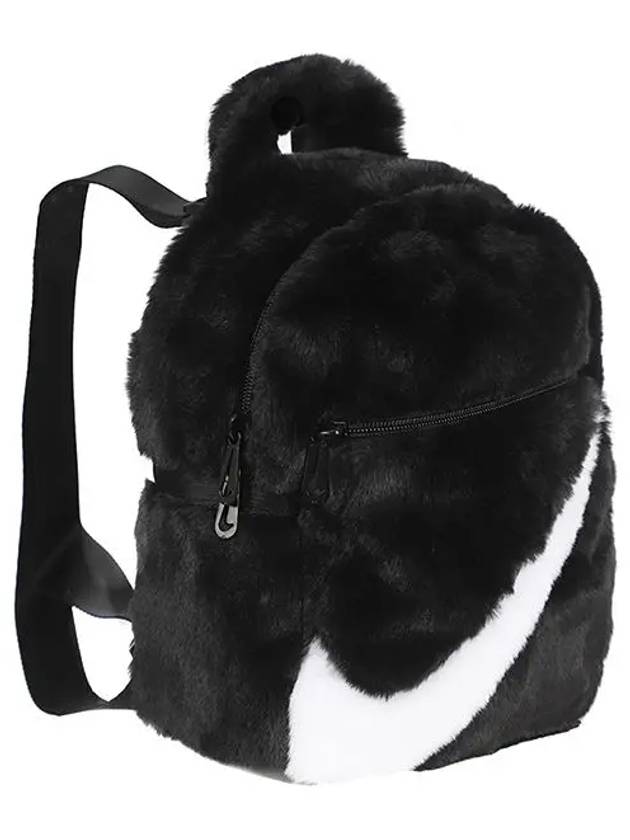 Futura 365 Faux Fur Mini Backpack Black - NIKE - BALAAN 3