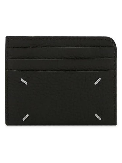 Four Stitch Card Wallet Black - MAISON MARGIELA - BALAAN 2