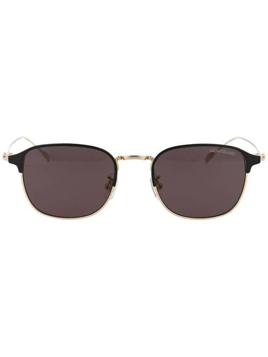 Black Sunglasses Gold - MONTBLANC - BALAAN.