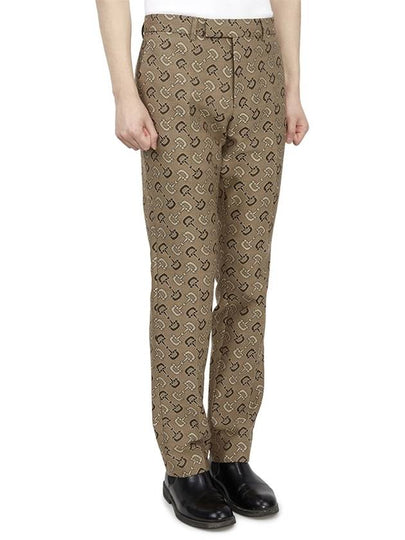 Horsebit Straight Pants Beige - GUCCI - BALAAN 2