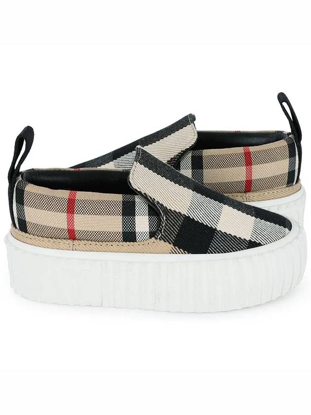 Kids Vintage Check Slip On Beige 8062781 - BURBERRY - BALAAN 2