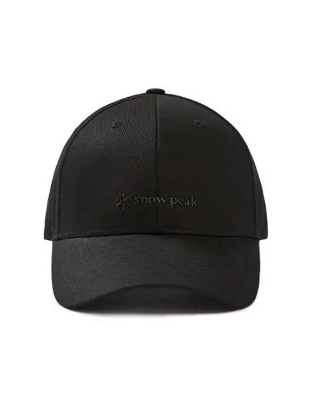 Cland Base Ball Cap S24FUDBC32 Black - SNOW PEAK - BALAAN 1