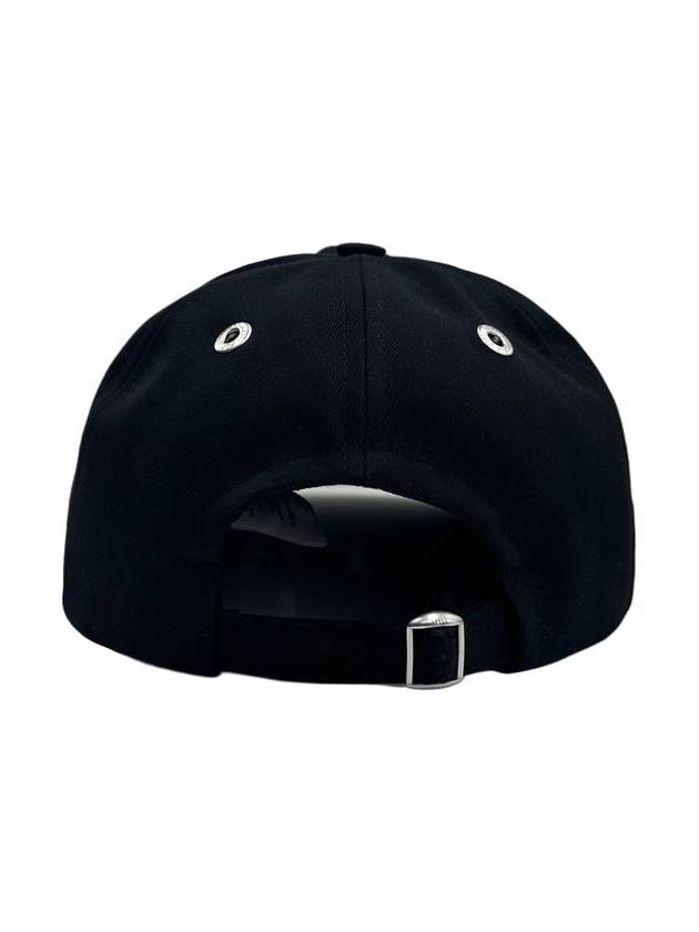 Embroidery Heart Logo Ball Cap Black - AMI - BALAAN 6