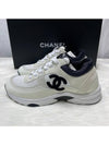 CC logo white women s sneakers - CHANEL - BALAAN 2